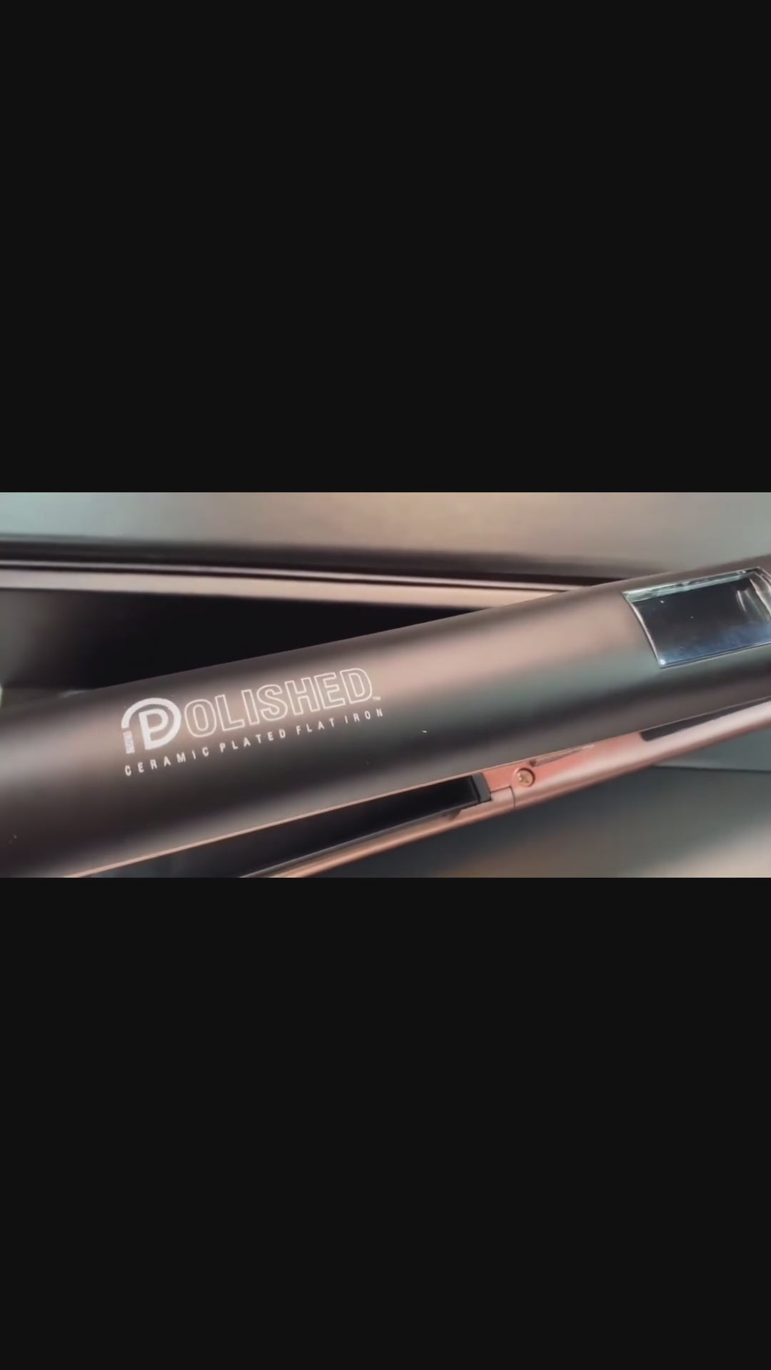POLISHED Ceramic Flat Iron